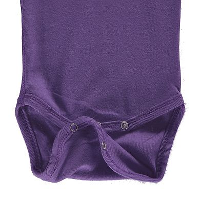 Infant Purple LSU Tigers Big Logo Bodysuit