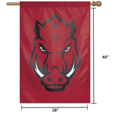 WinCraft Arkansas Razorbacks 28" x 40" Large Logo Single-Sided Vertical Banner