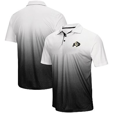 Men's Colosseum Gray Colorado Buffaloes Magic Team Logo Polo