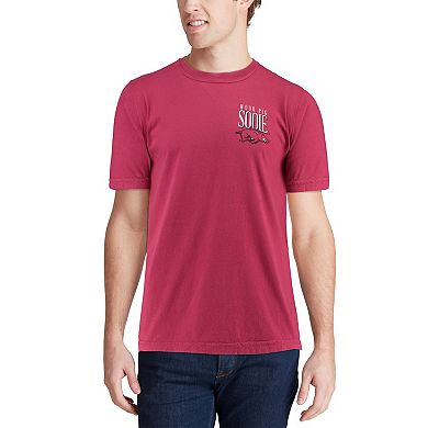 Men's Cardinal Arkansas Razorbacks Welcome to the South Comfort Colors T-Shirt