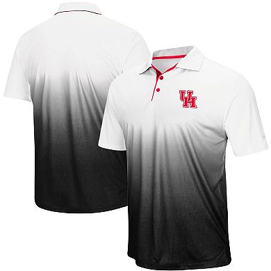 Men's Colosseum Gray Houston Cougars Magic Team Logo Polo