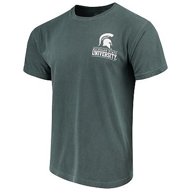 Men's Green Michigan State Spartans Comfort Colors Campus Icon T-Shirt
