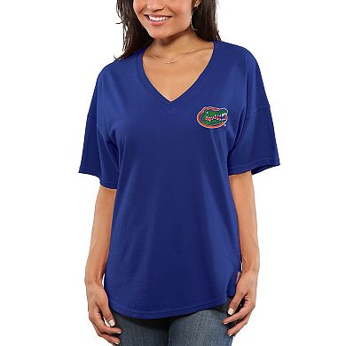 Women's Royal Florida Gators Spirit Jersey Oversized T-Shirt