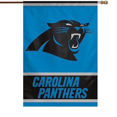 WinCraft Carolina Panthers 28" x 40" Primary Logo House Flag
