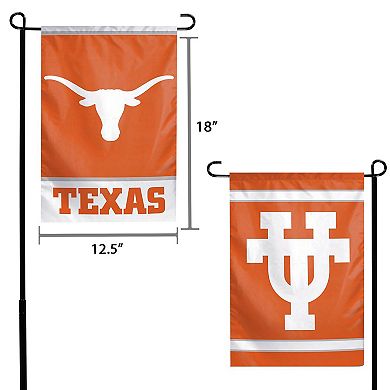 WinCraft Texas Longhorns 12" x 18" Double-Sided Garden Flag