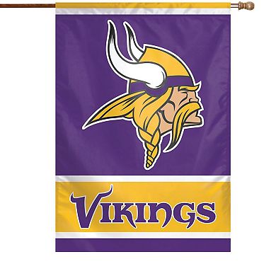WinCraft Minnesota Vikings 28" x 40" Primary Logo Single-Sided Vertical Banner