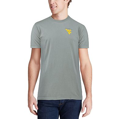 Men's Gray West Virginia Mountaineers Canoe Local Comfort Colors T-Shirt