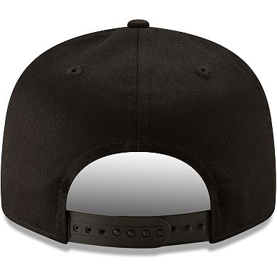 Men's New Era Black Jacksonville Jaguars Basic 9FIFTY Adjustable Snapback Hat
