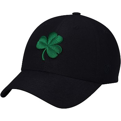 Men's Top of the World Navy Notre Dame Fighting Irish Clover Staple Adjustable Hat