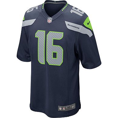 Youth Nike Tyler Lockett Navy Seattle Seahawks Game Jersey