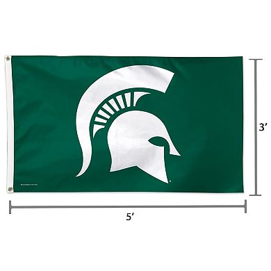 WinCraft Michigan State Spartans Deluxe 3' x 5' One-Sided Flag