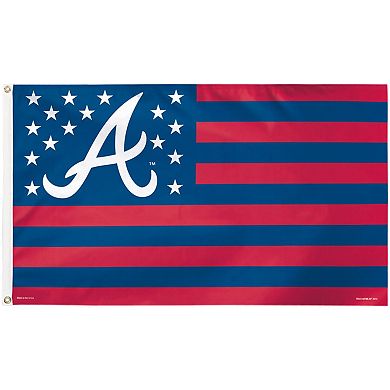 WinCraft Atlanta Braves Deluxe Stars & Stripes 3' x 5' Flag