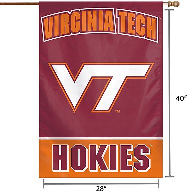 WinCraft Virginia Tech Hokies 28" x 40" Full Name Single-Sided Vertical Banner