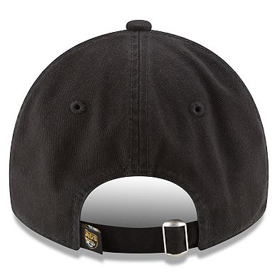 Men's New Era Black Jacksonville Jaguars Core Classic 9TWENTY Adjustable Hat