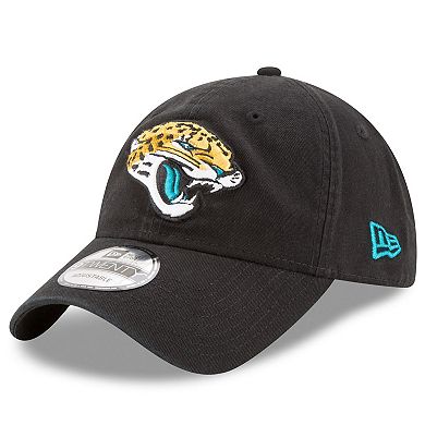 Men's New Era Black Jacksonville Jaguars Core Classic 9TWENTY Adjustable Hat