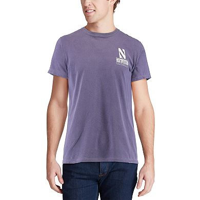 Men's Purple Northwestern Wildcats Comfort Colors Campus Icon T-Shirt