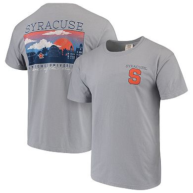 Men's Gray Syracuse Orange Comfort Colors Campus Scenery T-Shirt