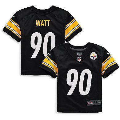 Toddler Nike T.J. Watt Black Pittsburgh Steelers Game Jersey