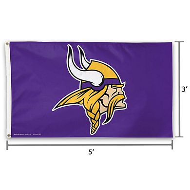 WinCraft Minnesota Vikings Deluxe 3' x 5' Flag