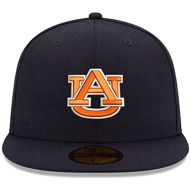 New Era Auburn Tigers Navy Blue 59Fifty Fitted Hat