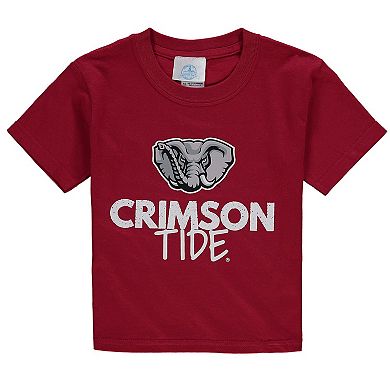 Youth Crimson Alabama Crimson Tide Crew Neck T-Shirt