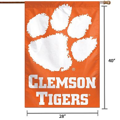 WinCraft Clemson Tigers 28" x 40" Logo Single-Sided Vertical Banner