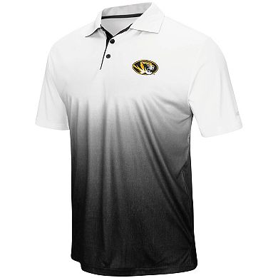 Men's Colosseum Gray Missouri Tigers Magic Team Logo Polo