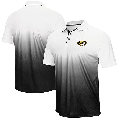 Men's Colosseum Gray Missouri Tigers Magic Team Logo Polo