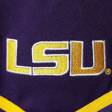 Girls Youth Purple LSU Tigers Two-Piece Cheer Set