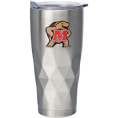 Maryland Terrapins 22oz. Diamond Bottom Stainless Steel Tumbler