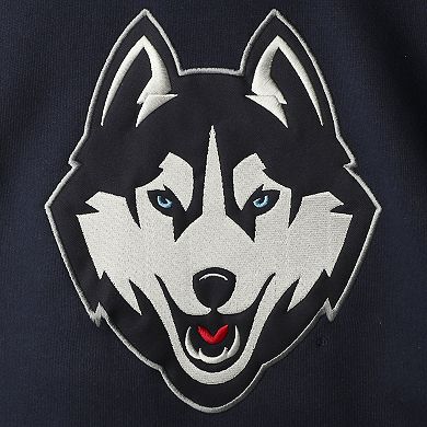 Men's Colosseum Navy UConn Huskies 2.0 Lace-Up Pullover Hoodie