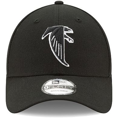 Men's New Era Black Atlanta Falcons The League Throwback 9FORTY Adjustable Hat