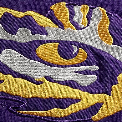 Men's Colosseum Purple LSU Tigers 2.0 Lace-Up Pullover Hoodie