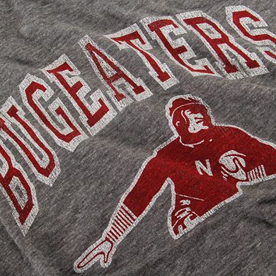 Men's Original Retro Brand Heather Gray Nebraska Huskers Vintage Bugeaters Tri-Blend T-Shirt