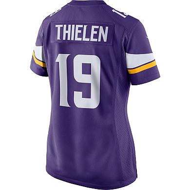 Women's Nike Adam Thielen Purple Minnesota Vikings Game Player Jersey