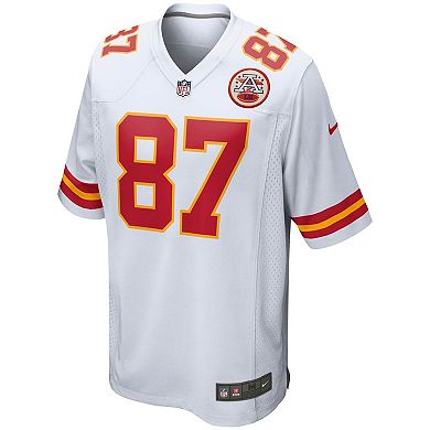 Youth Nike Travis Kelce White Kansas City Chiefs Game Jersey