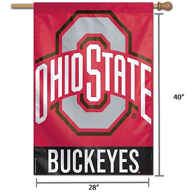 WinCraft Ohio State Buckeyes 28" x 40" Single-Sided Vertical Banner
