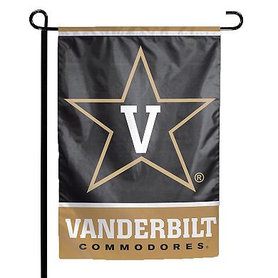 WinCraft Vanderbilt Commodores 12" x 18" Double-Sided Logo Garden Flag