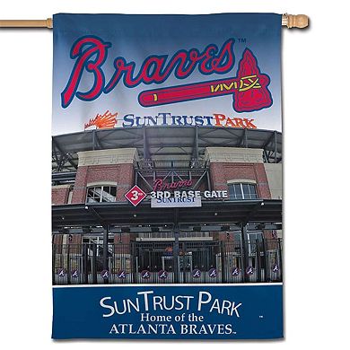 WinCraft Atlanta Braves 28" x 40" Vertical Double-Sided Banner