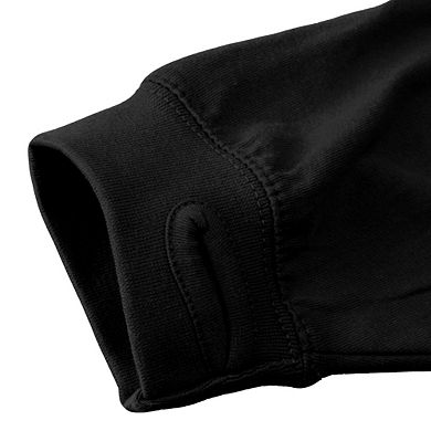 Women's Pressbox Black UCF Knights Edith Long Sleeve Oversized Top