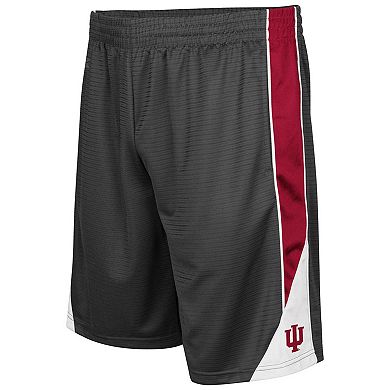 Men's Colosseum Charcoal Indiana Hoosiers Turnover Shorts