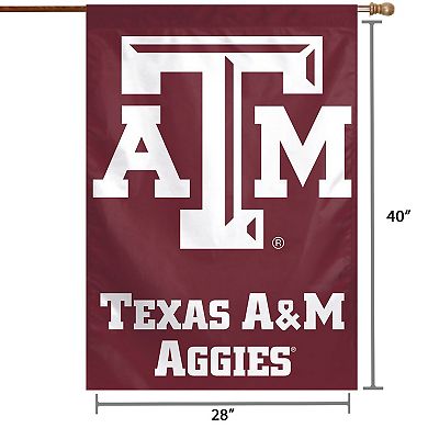 WinCraft Texas A&M Aggies 28" x 40" Primary Logo House Flag