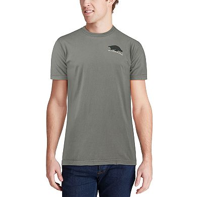 Men's Gray Arkansas Razorbacks Comfort Colors Local T-Shirt
