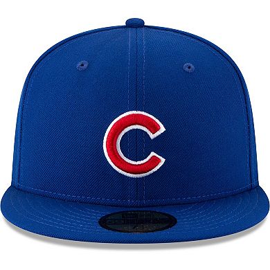 Men's New Era Royal Chicago Cubs 2016 World Series Wool 59FIFTY Fitted Hat