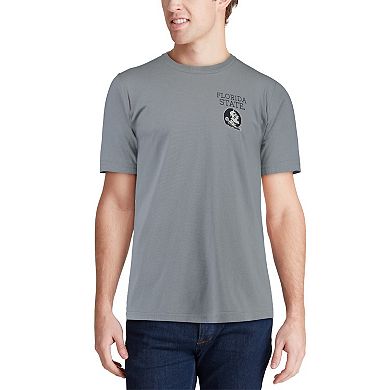 Men's Gray Florida State Seminoles Comfort Colors Campus Scenery T-Shirt