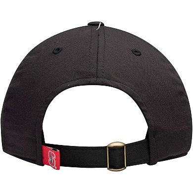 Men's Top of the World Black Stanford Cardinal Primary Logo Staple Adjustable Hat