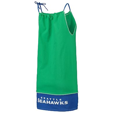 Women's Refried Apparel Kelly Green Seattle Seahawks Sustainable Vintage Tank Top Dress