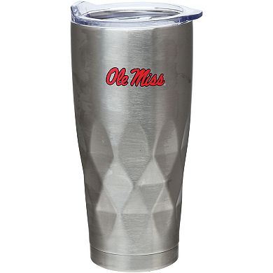 Ole Miss Rebels 22oz. Diamond Bottom Stainless Steel Tumbler