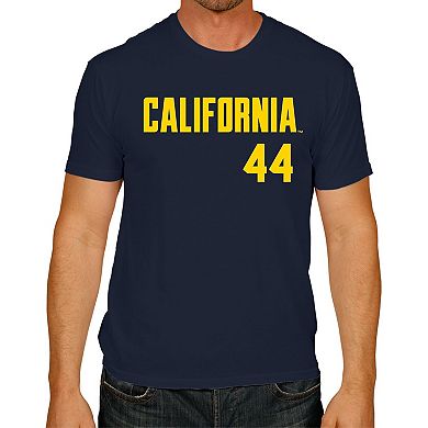 Men's Original Retro Brand Tyson Ross Navy Cal Bears Baseball Name & Number T-Shirt