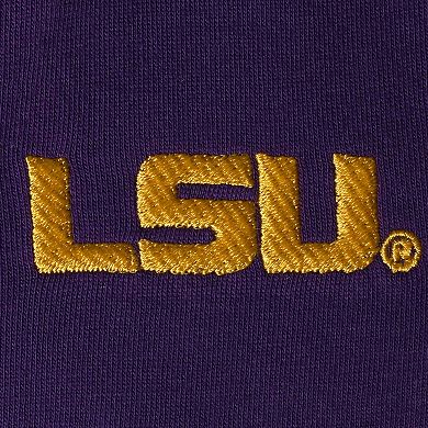 Infant Purple LSU Tigers Polo Bodysuit